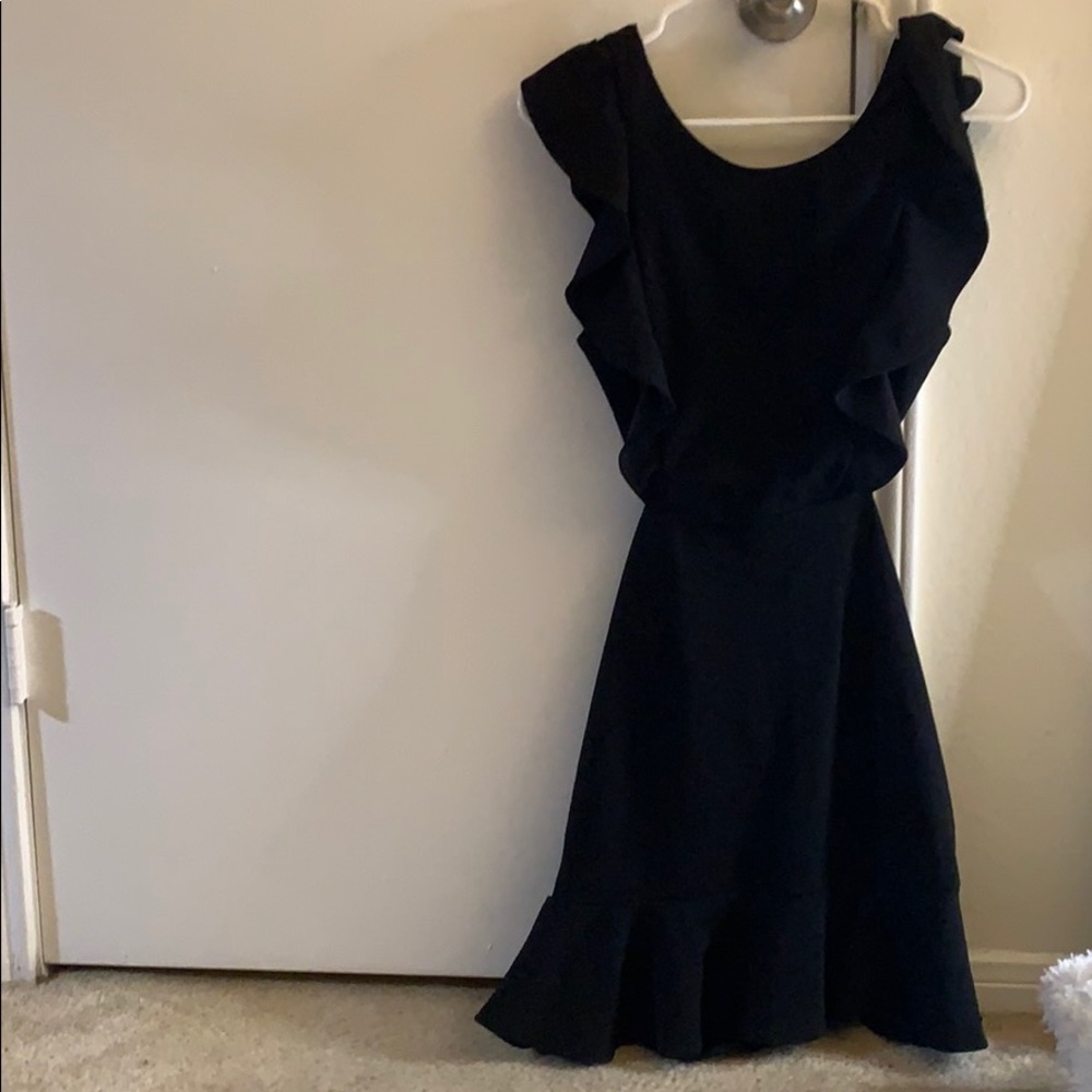 Black Dress-Backless